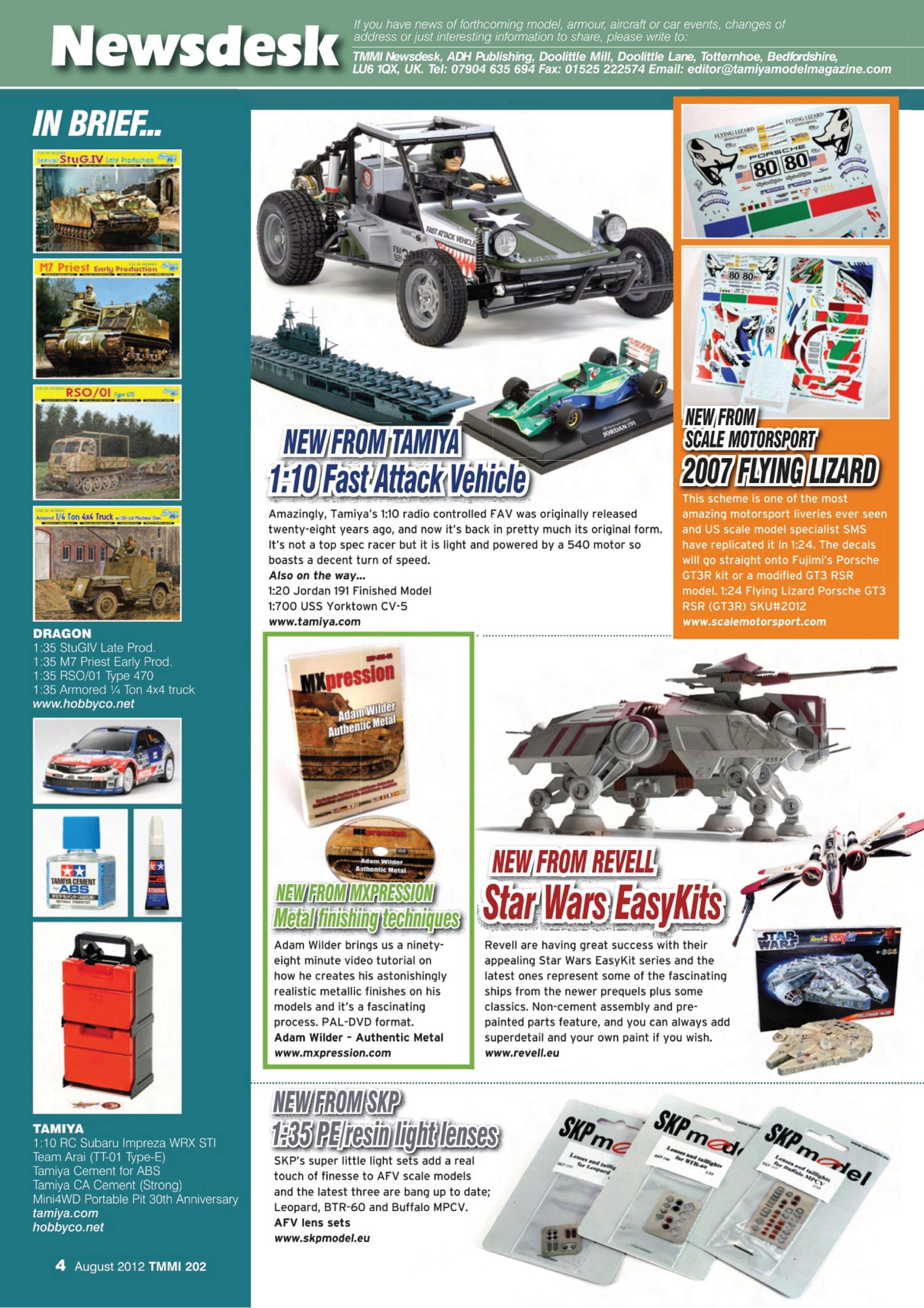 Tamiya Model Magazine 202 (2012-08)